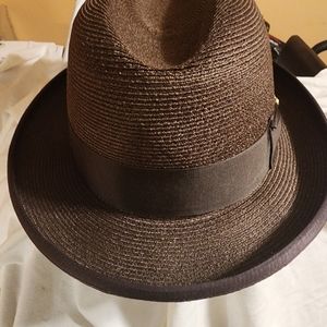 MENS Vintage Brown Hat. BILTMORE Preowned size 7 5/8 with hat box